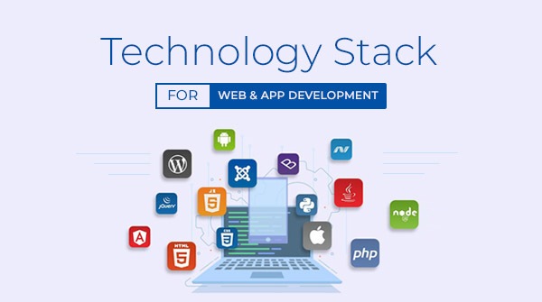Technology stack for software development