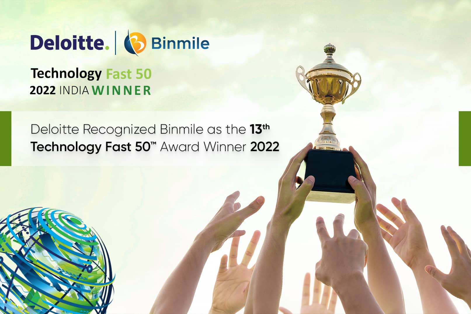 Binmile Technologies-Winner of Deloitte Technology Fast 50