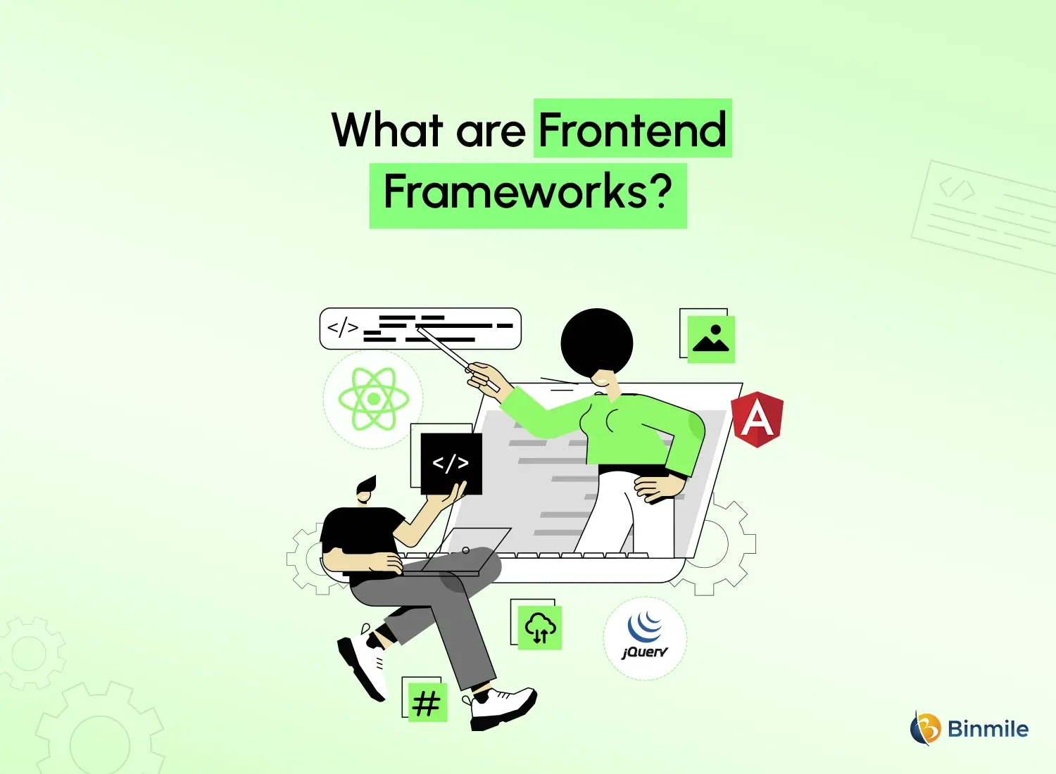 What are frontend frameworks?