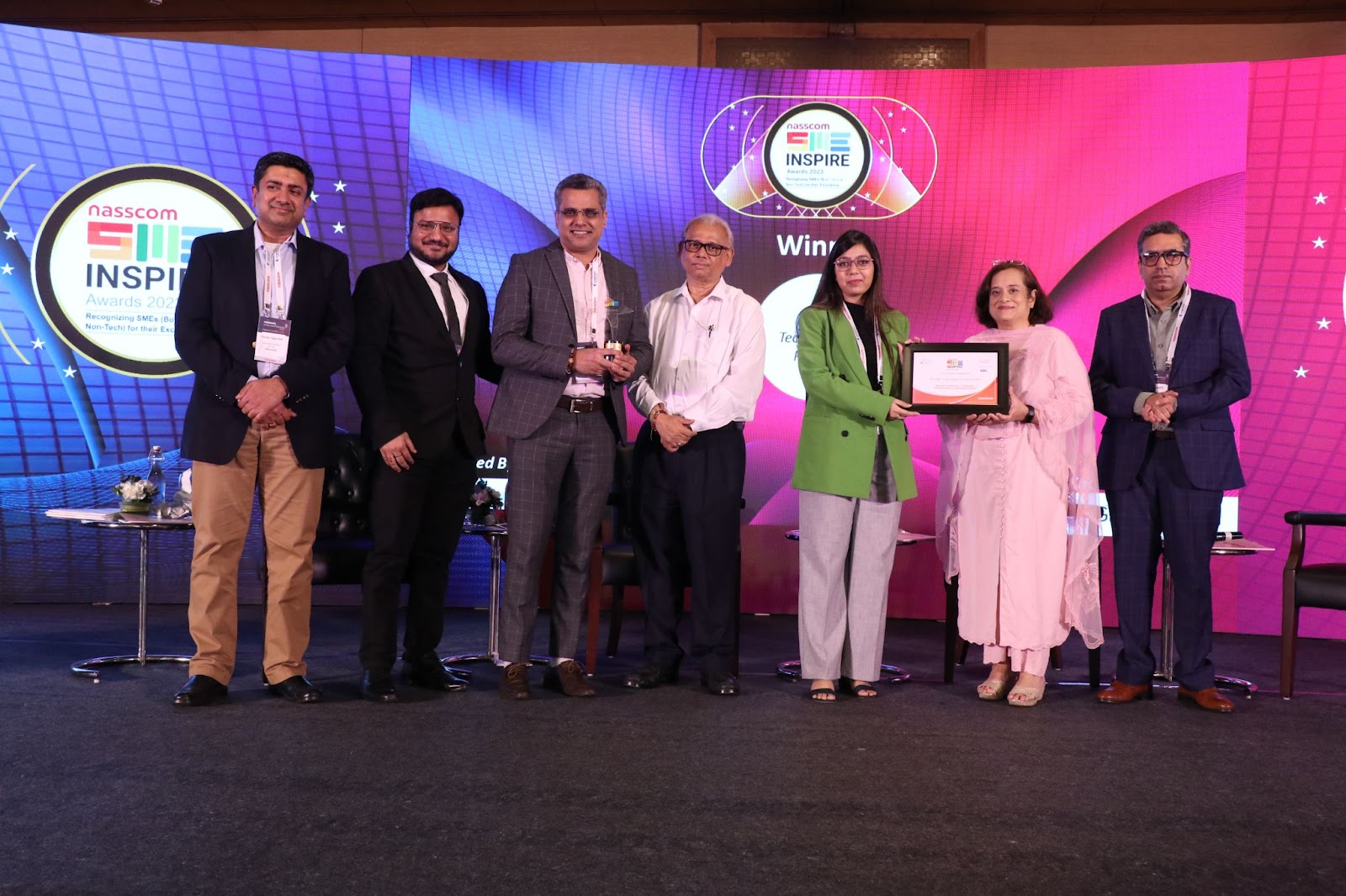 Binmile Wins NASSCOM SME Inspire Award 2023 for Exceptional Tech Adoption | Binmile