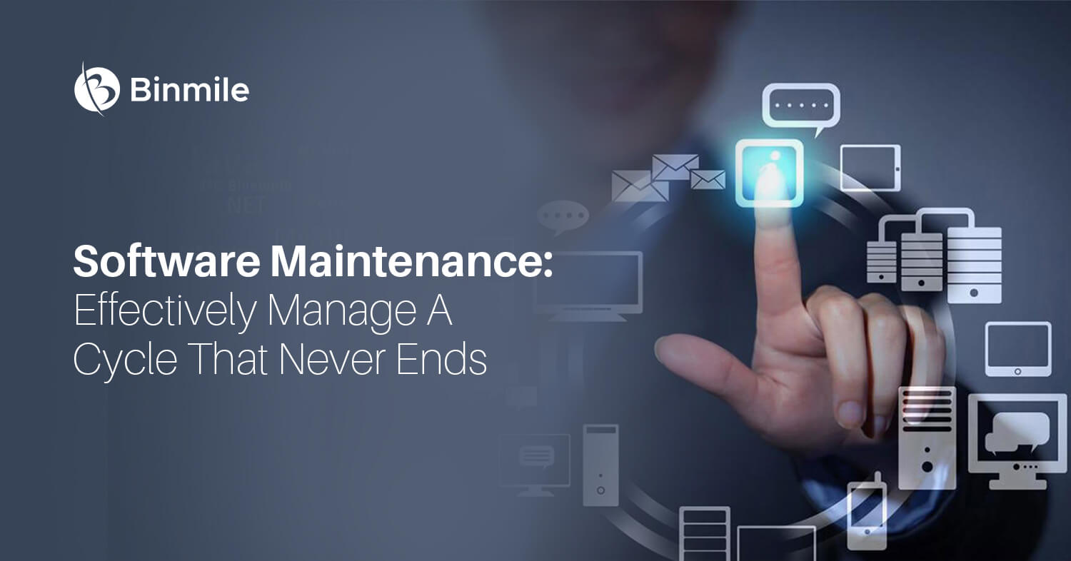 software maintenance effectively manage a cycle that never ends | Binmile