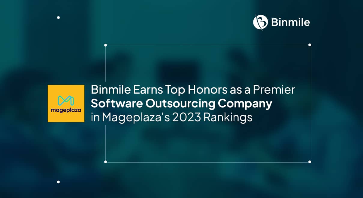 Binmile Ranked as Top Software Outsourcing Companies by Mageplaza