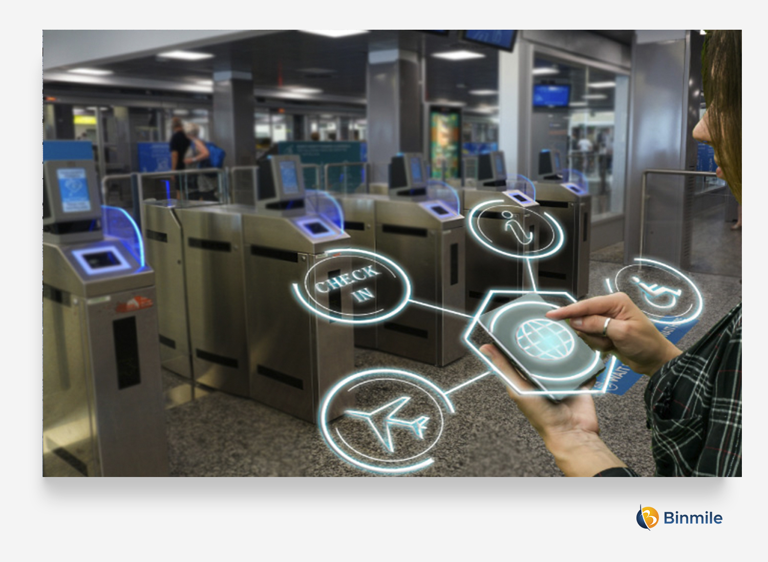 Airport iot solutions | Binmile