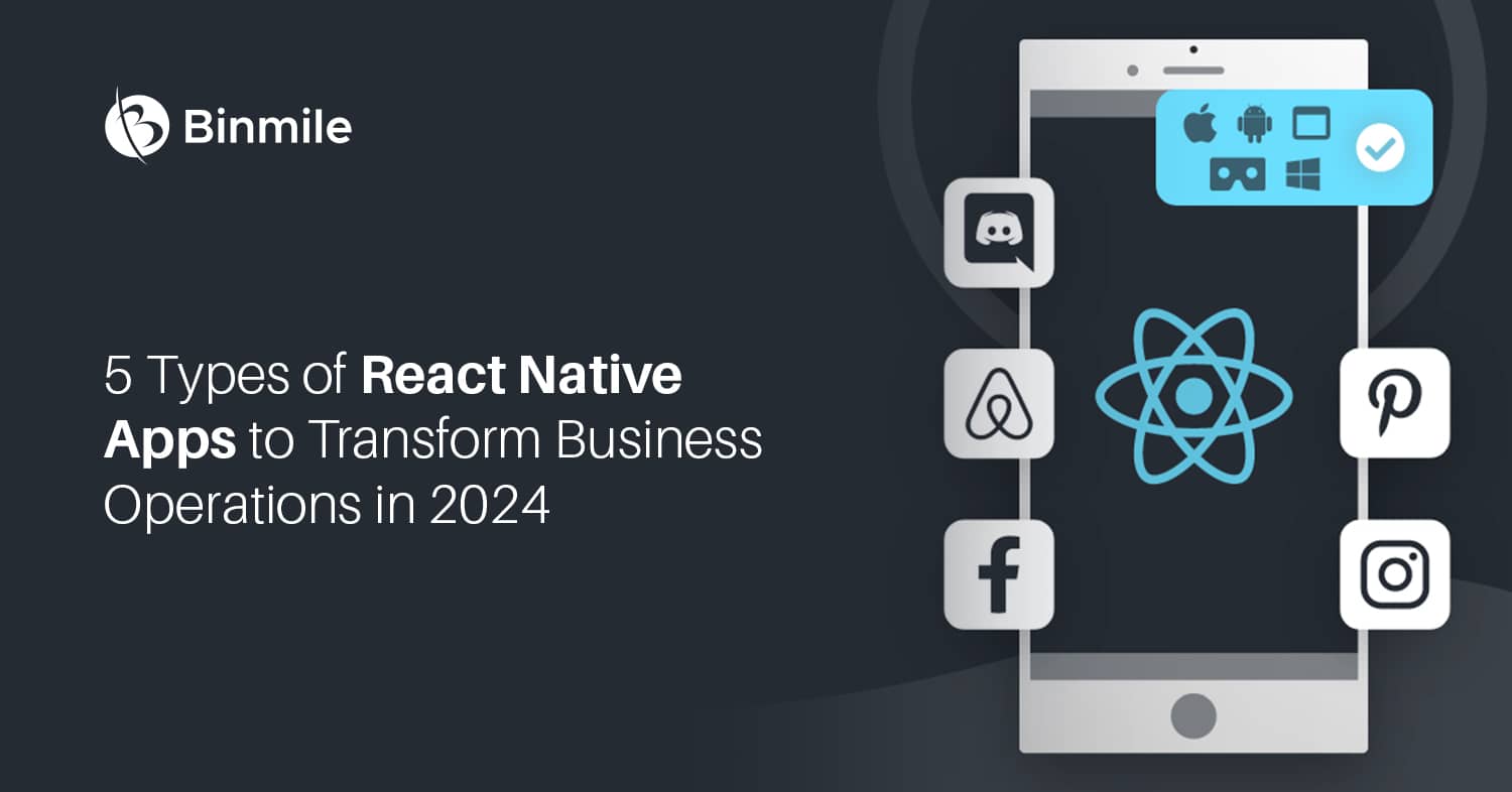React Native apps | Binmile