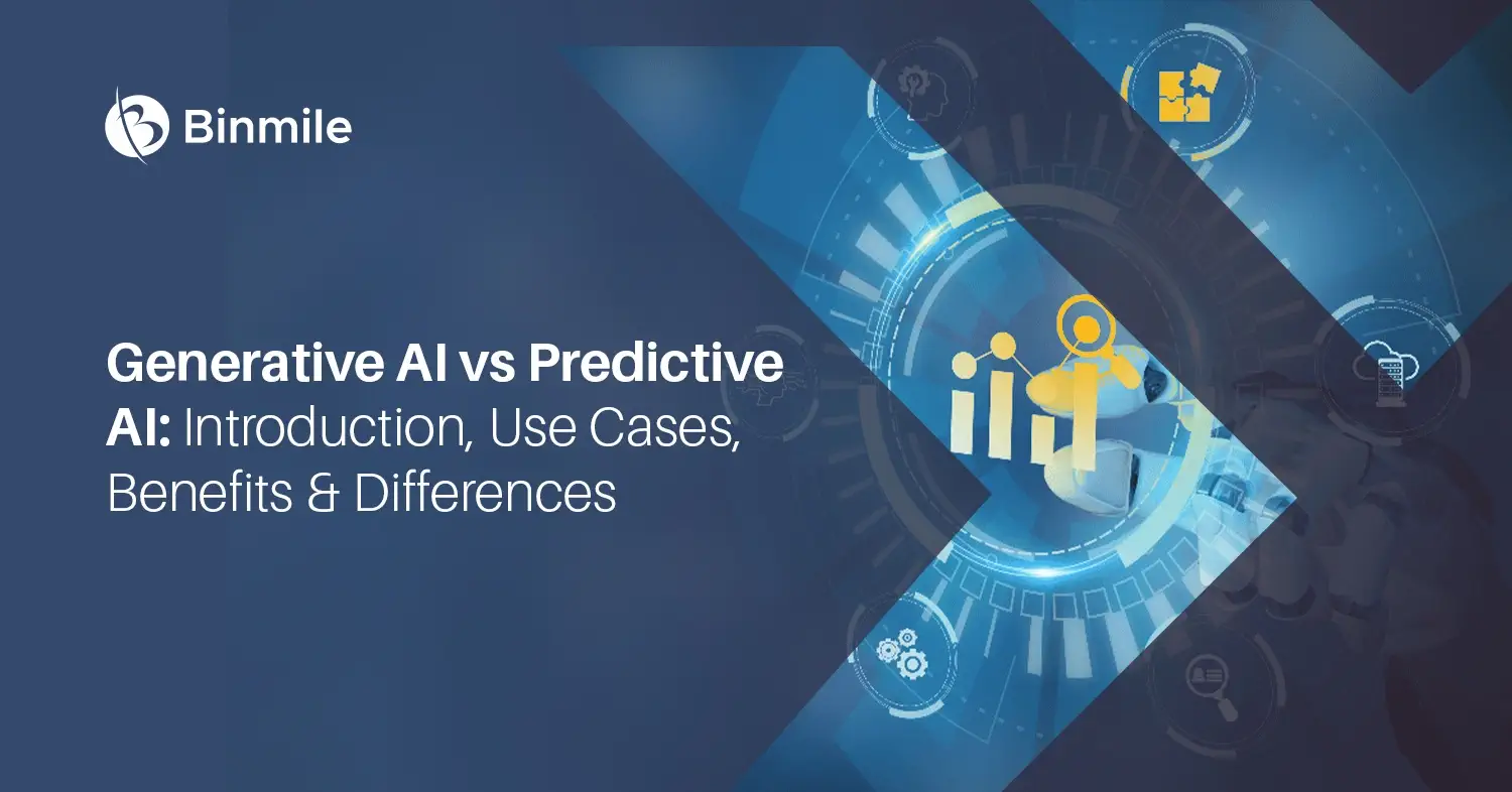 All About Generative AI Vs Predictive AI | Binmile