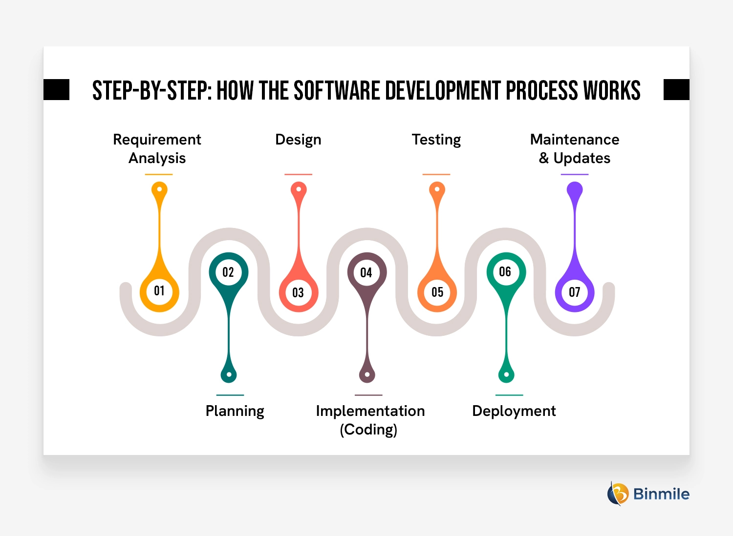 How Software Development Process Works | Binmile