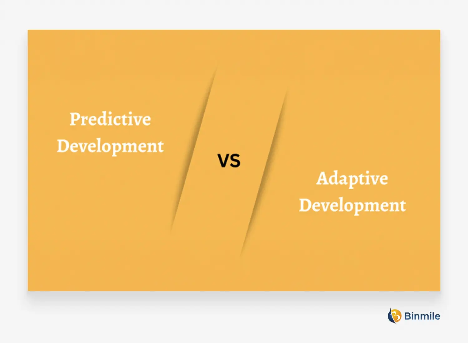 Difference Between Predictive Development and Adaptive Development | Binmile