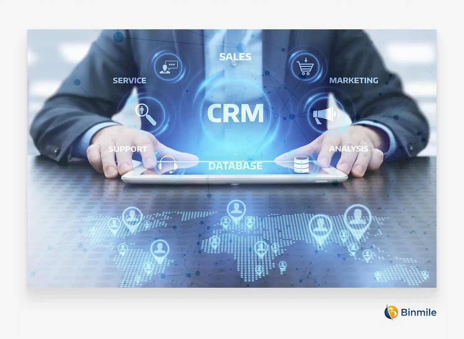 Solved Business Issues with CRM Solutions | Binmile