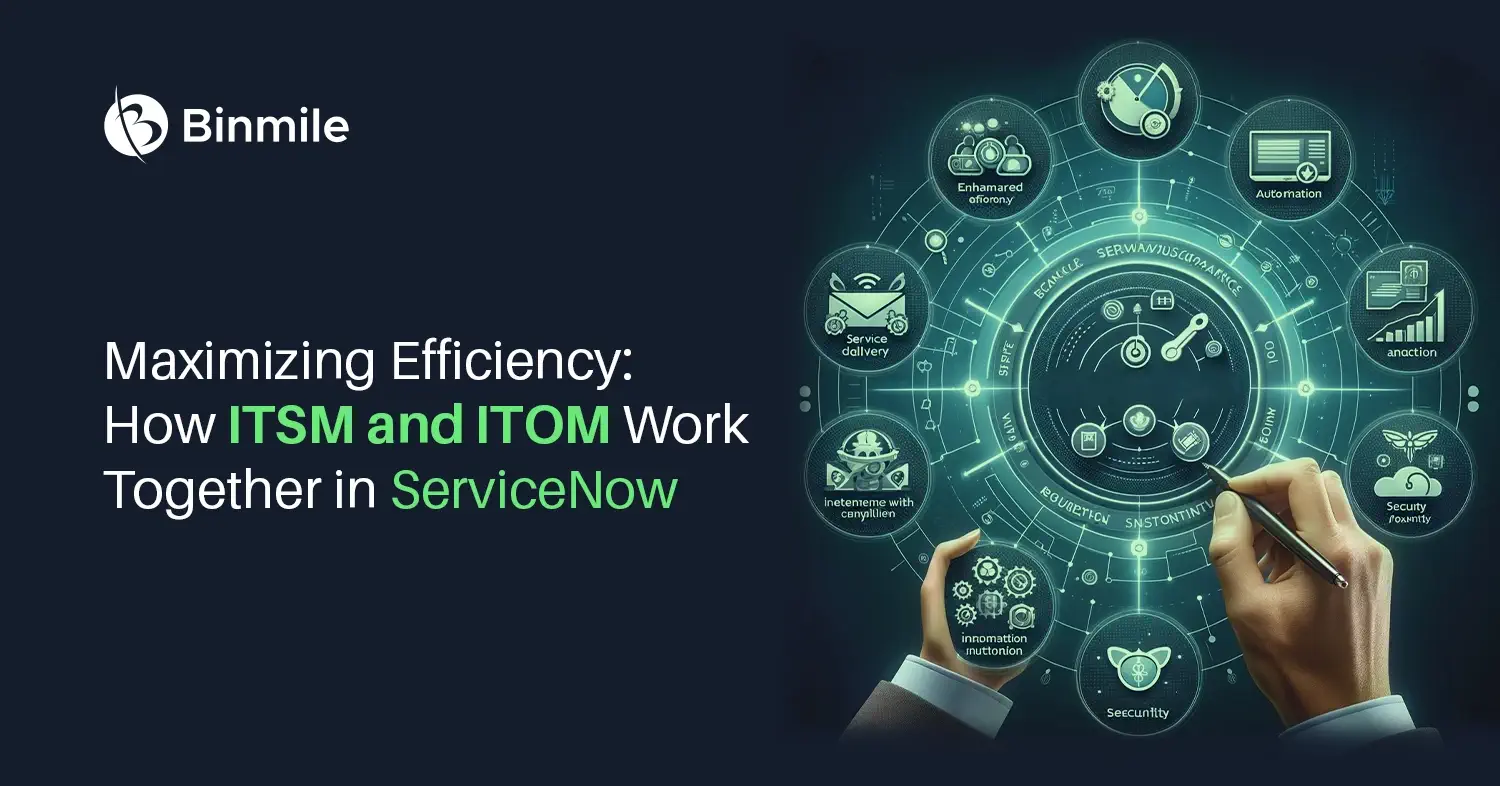Maximizing Efficiency: How ITSM and ITOM Work Together in ServiceNow