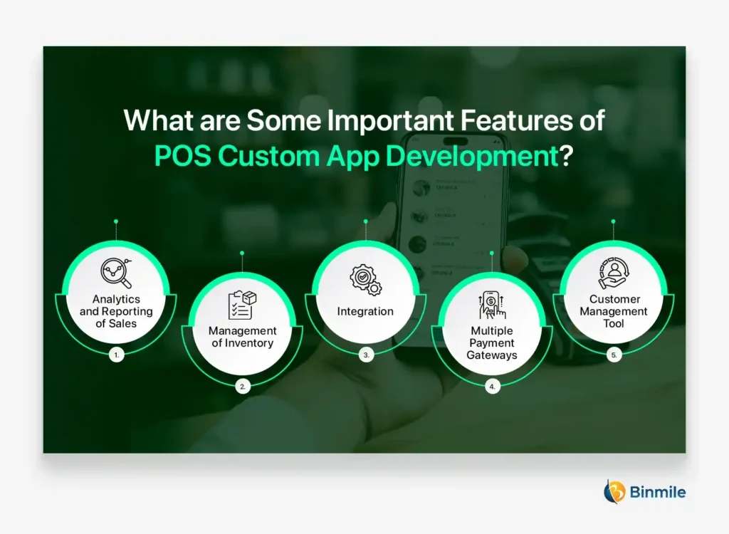 Important Features of POS Custom App Development | Binmile