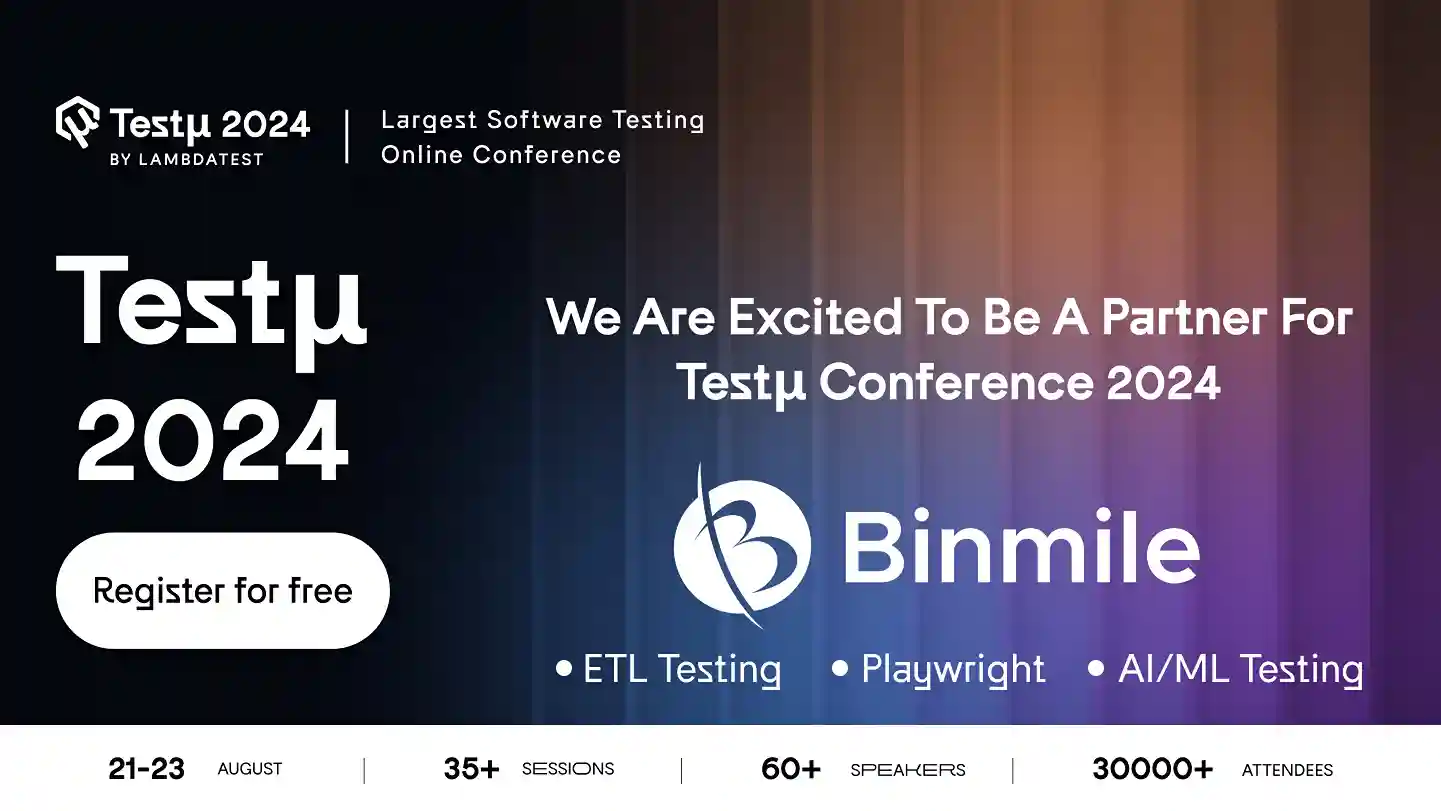 Testμ Conference 2024 – Elevating QA Excellence