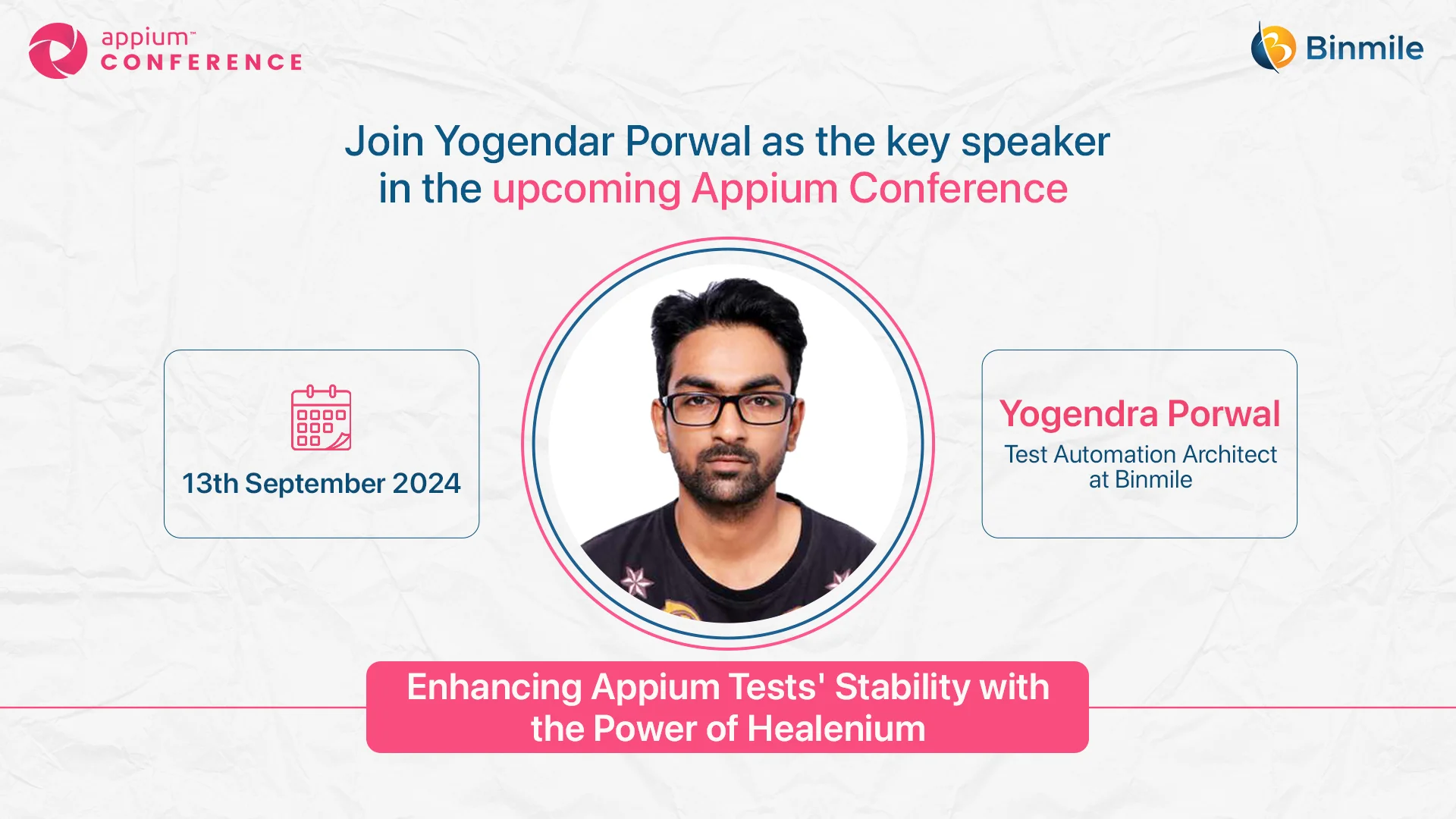 Appium Test | Yogendra Porwal Event