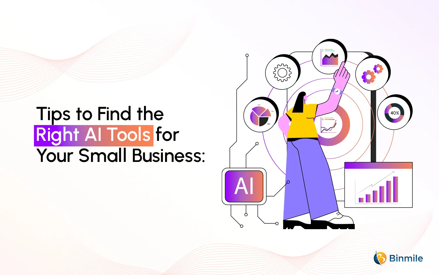 Tips of AI Automation Tools for Small Businesses | Binmile