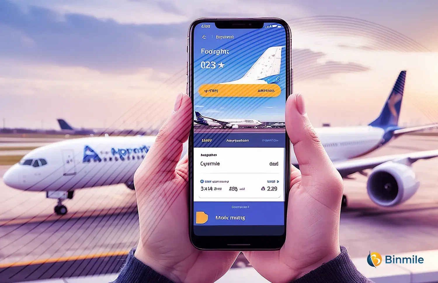 Flight Booking App Introduction | Binmile