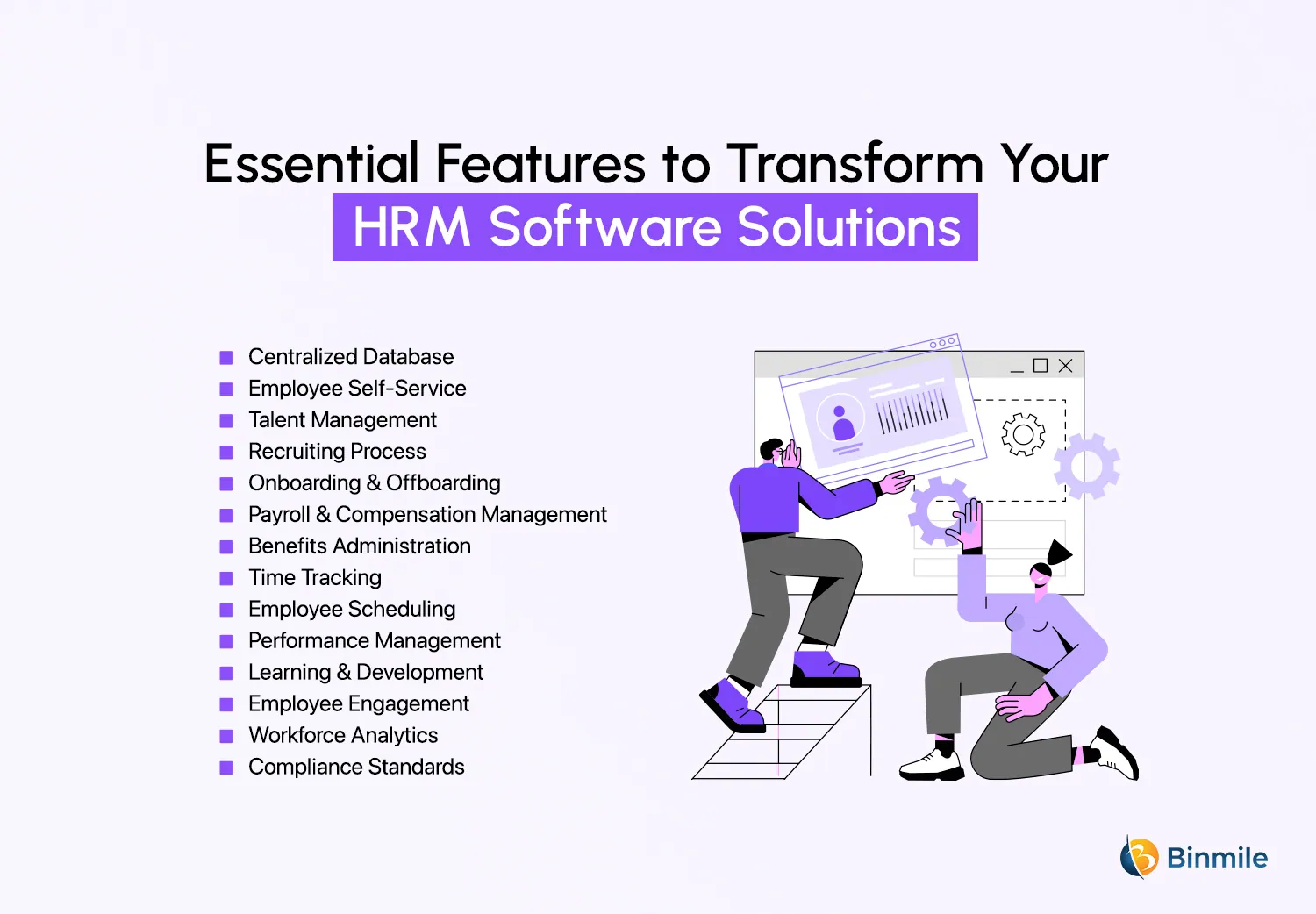 Essential Features to Transform Your HRM Software Solutions | Binmile